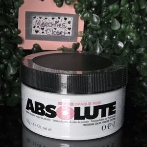 OPI ABSOLUTE Precision Color Powder System 125g / 4.4 oz OPAQUE PINK SEALED.
